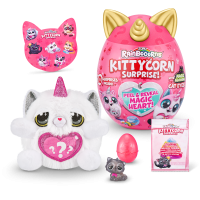 Игровой набор-сюрприз ZURU Rainbocorns Sparkle Kittycorn S5 с акс. в асс., дисплей-бокс 6шт.