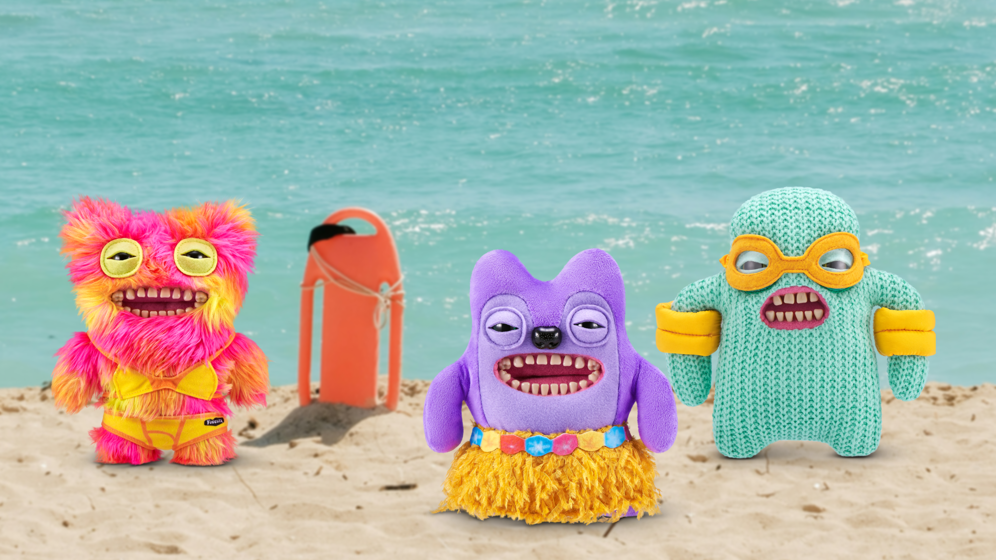 Плюшевая игрушка Zuru Fuggler Vacay Vibes, в асс.