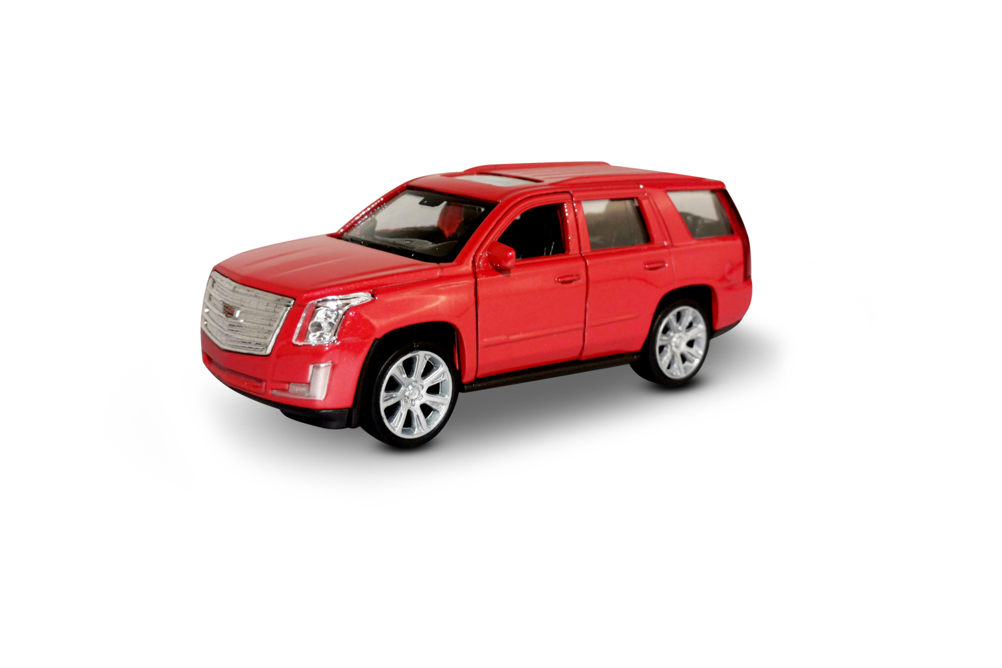 Машинка WELLY 1:38 Cadillac Escalade 2017, пруж. мех., цвет в асс.