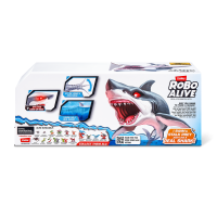 Игрушка ZURU Robo Alive интерактивная Белая акула S1
