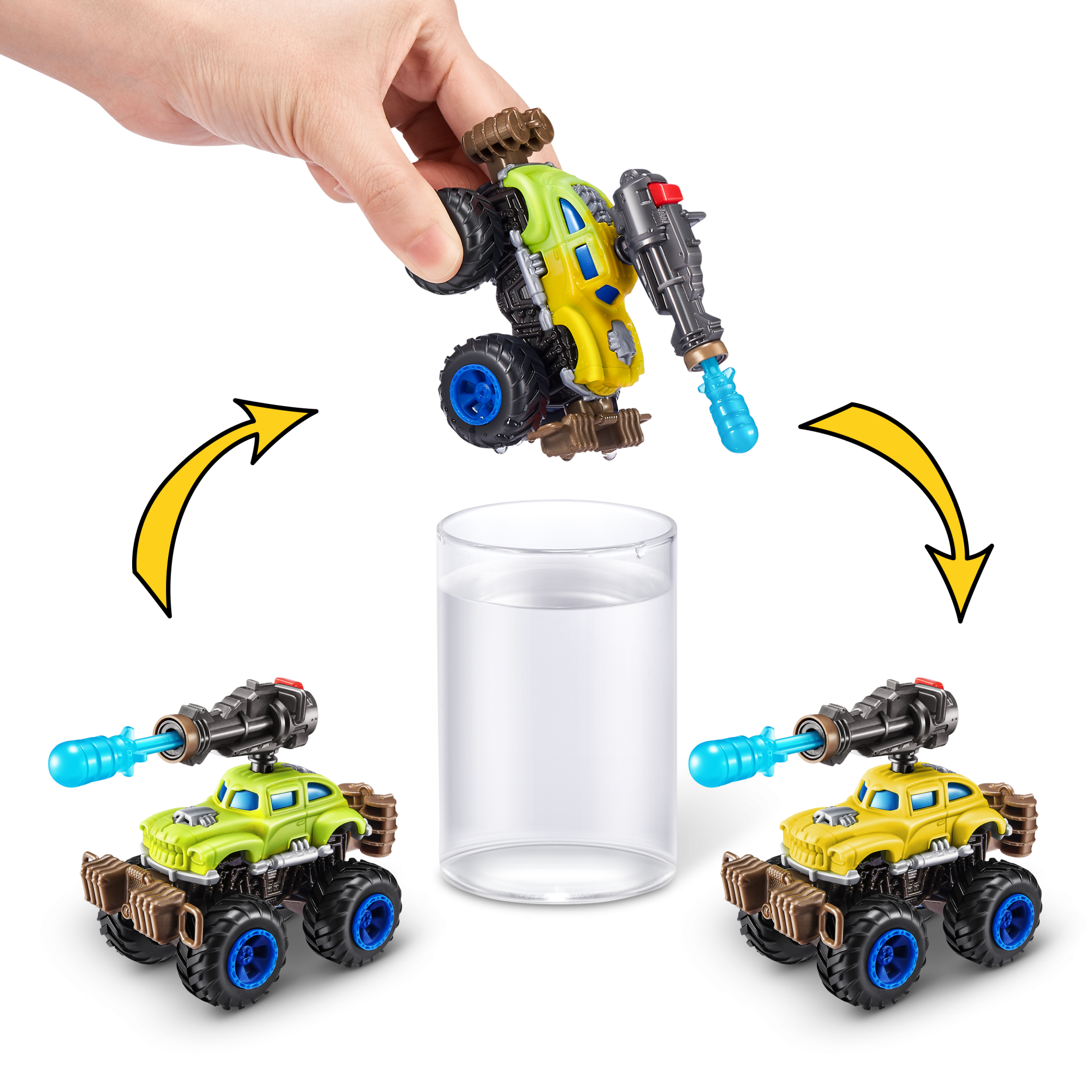 Капсула-сюрприз ZURU 5 Surprise "Монстр-траки" S3 с акс. в асс., дисплей-бокс 13шт.
