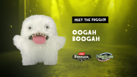 Плюшевая игрушка Zuru Fuggler Glow - Oogah Boogah - White