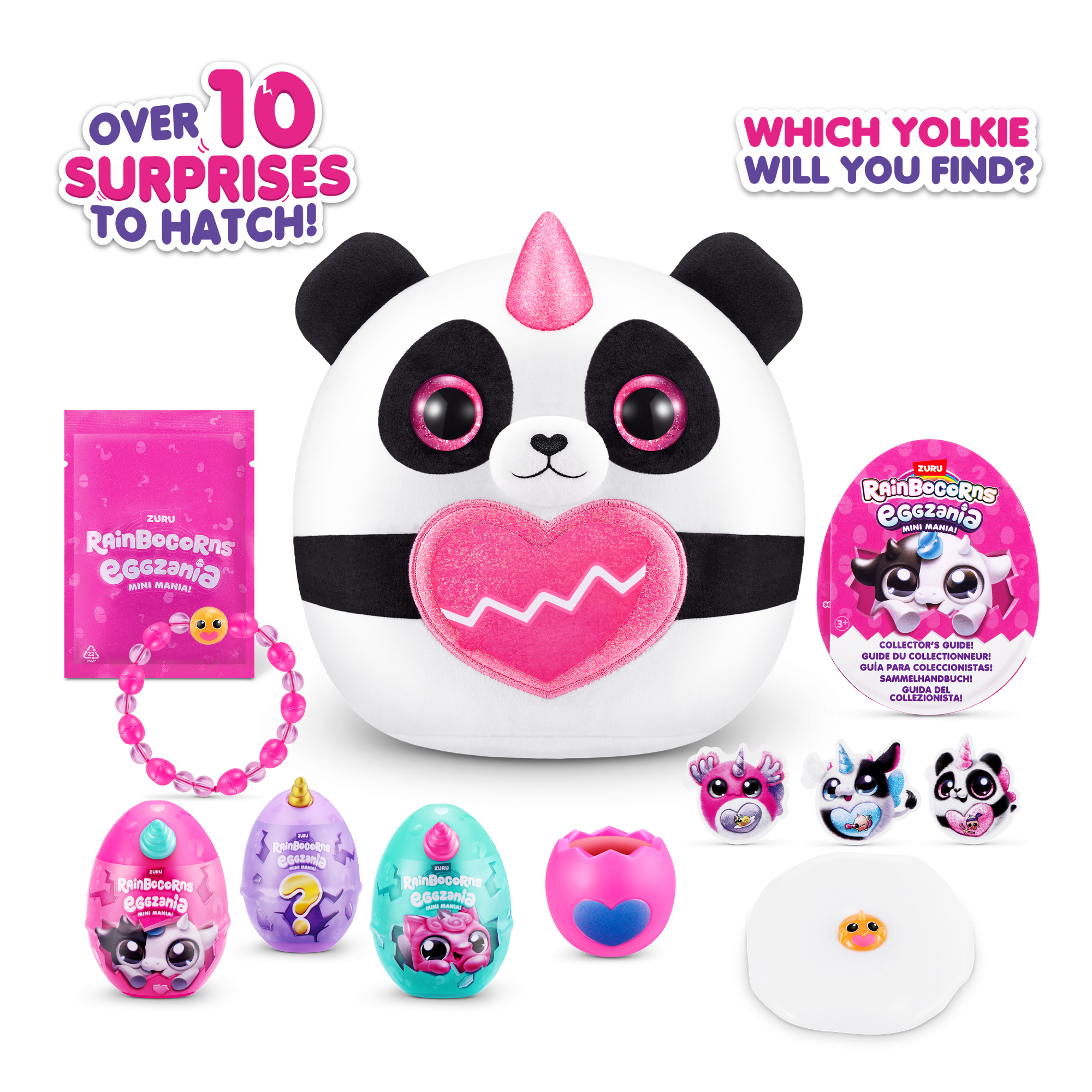 ZURU Rainbocorns Eggzania mini S1 с акс., игрушка-сюрприз