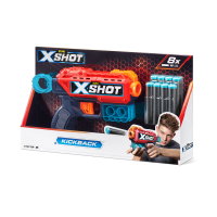 Игровой набор ZURU X-Shot EXCEL Кикбэк (бластер, 8 снарядов)