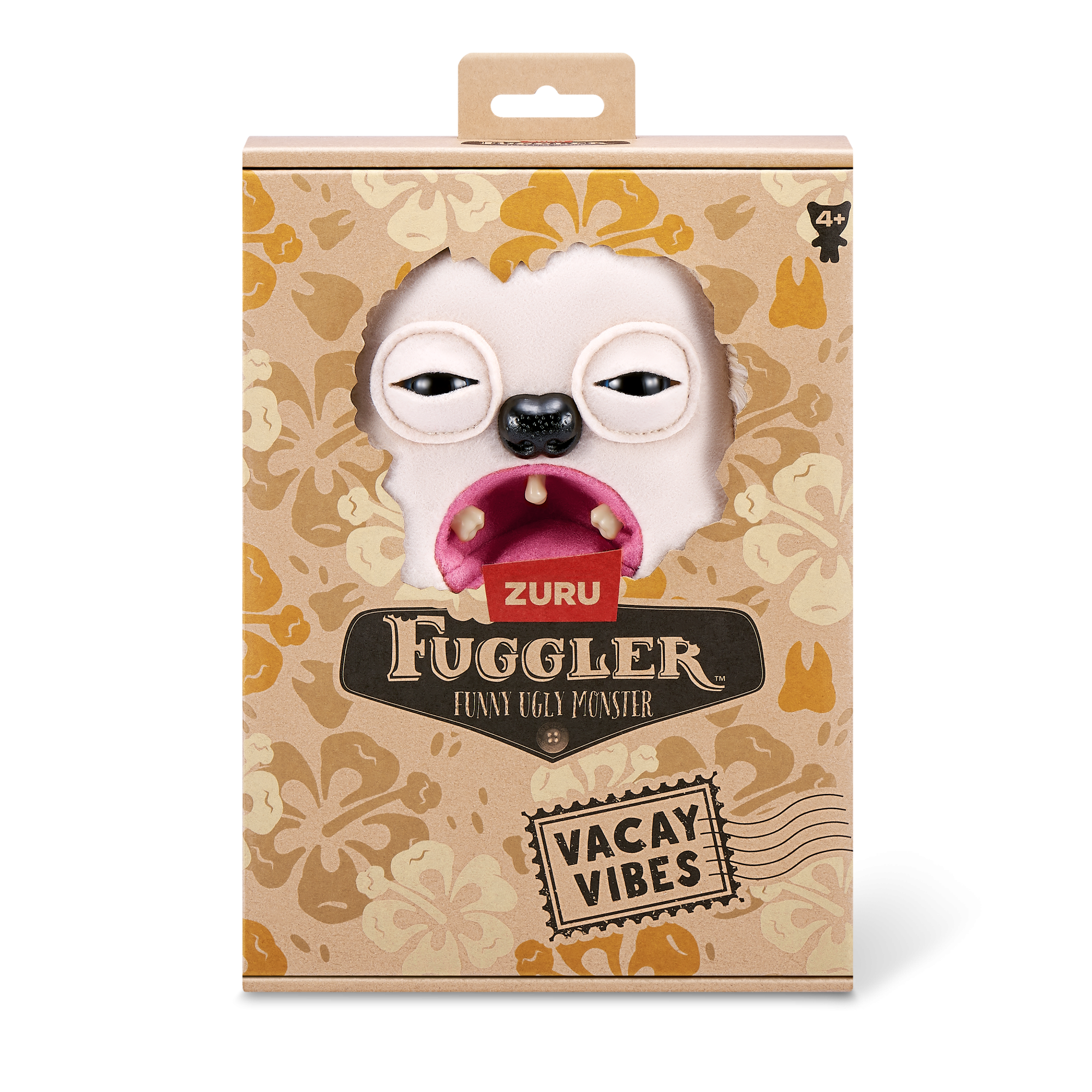 Плюшевая игрушка Zuru Fuggler Hedge Grog - cream Плюшевая игрушка Zuru Fuggler Hedge Grog - cream