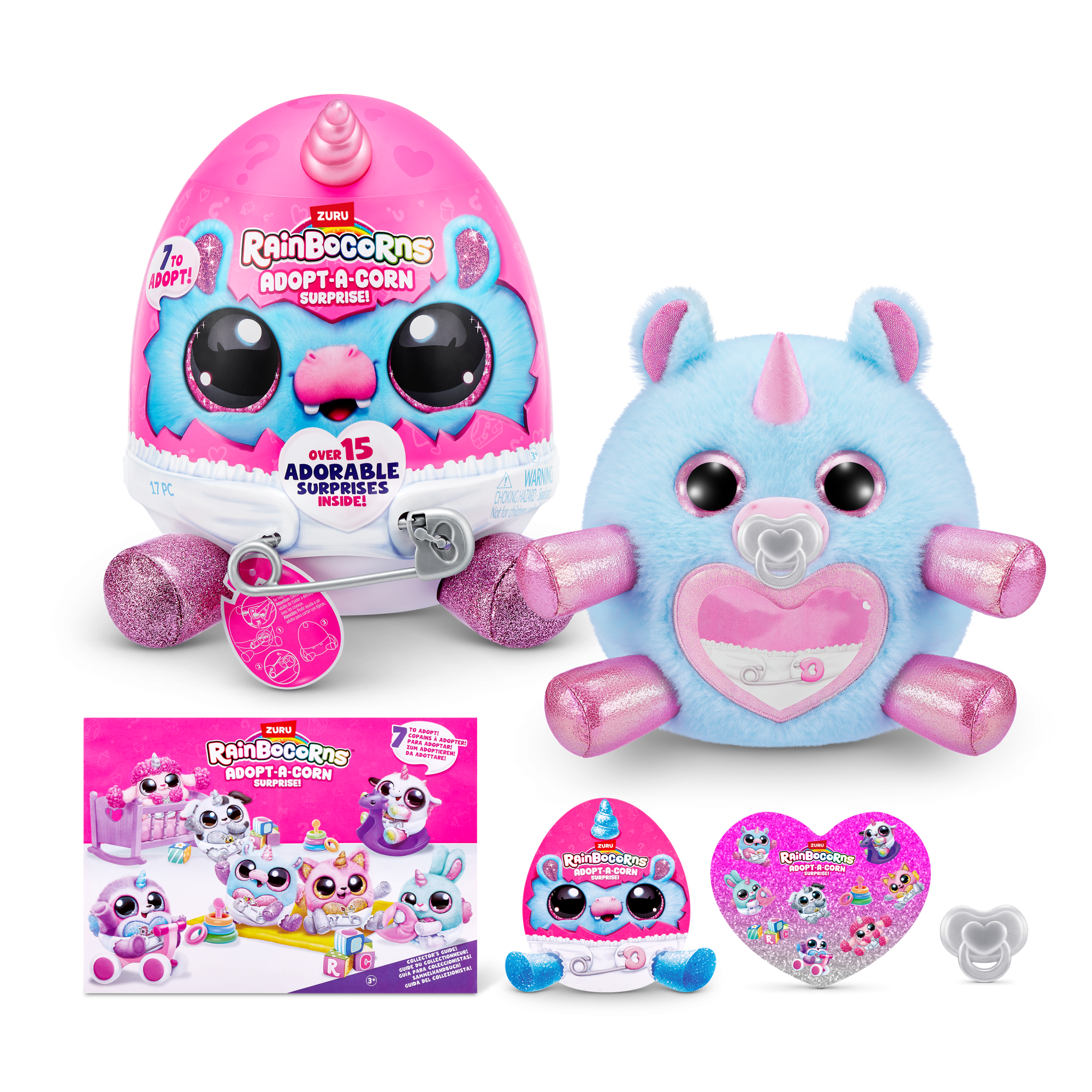 Игровой набор-сюрприз ZURU Rainbocorns Adopt-a-corn  S1 с акс. в асс., малый Игровой набор-сюрприз ZURU Rainbocorns Adopt-a-corn  S1 с акс. в асс., малый