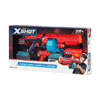 Игровой набор ZURU X-Shot EXCEL Комбо ТРИО (бластеры Турбо Файр + Фьюри + Микро, 48 снарядов)