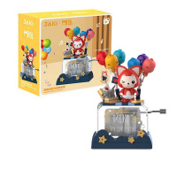 Конструктор Jaki "Музыкальная шкатулка с лисёнком"