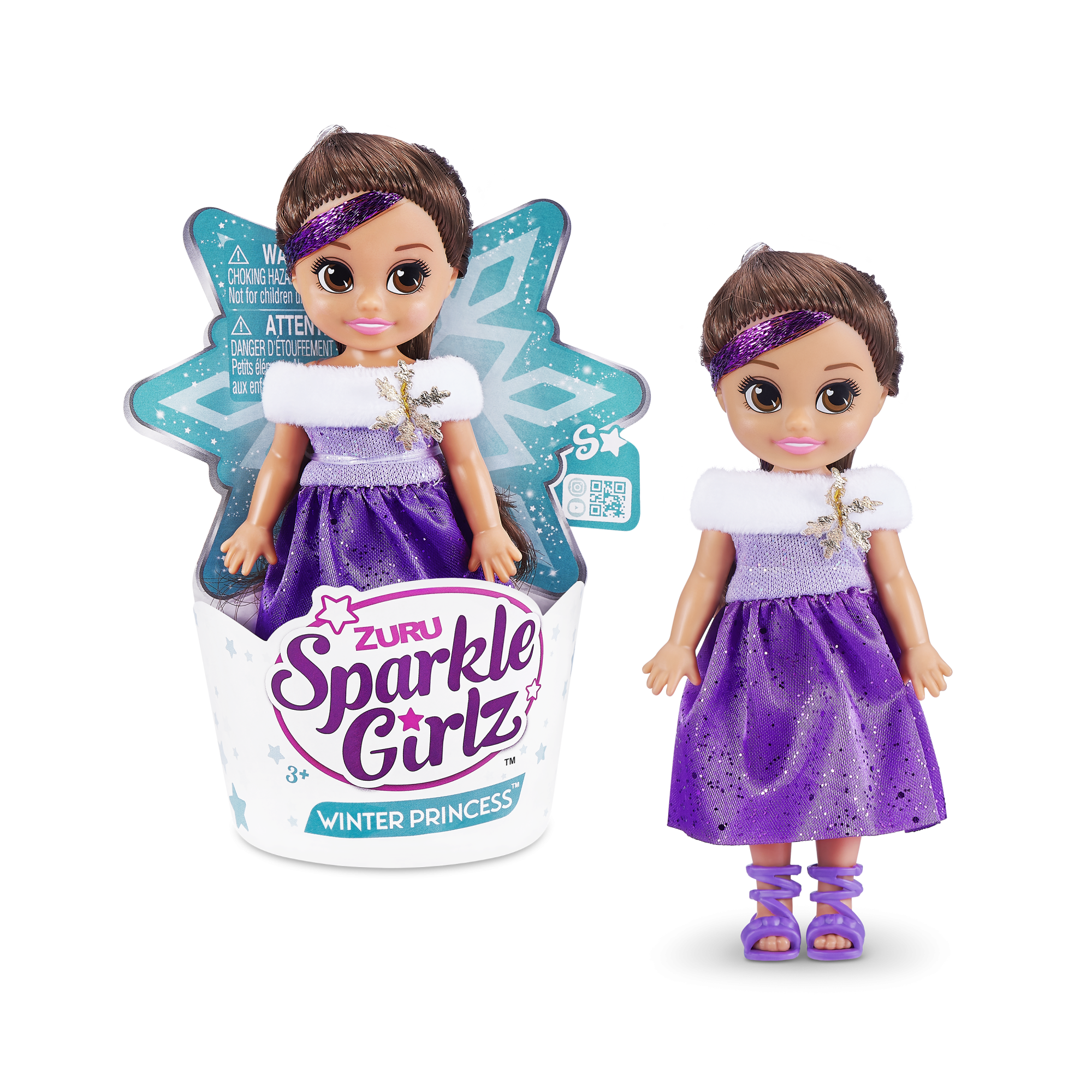 Мини-кукла ZURU Sparkle Girlz "Зимняя принцесса" в асс., дисплей-бокс 24шт. Мини-кукла ZURU Sparkle Girlz "Зимняя принцесса" в асс., дисплей-бокс 24шт.