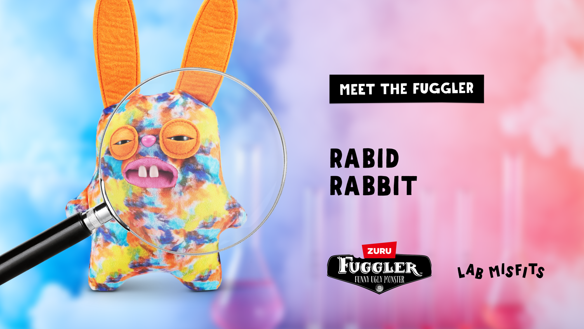 Плюшевая игрушка Zuru Fuggler RABID RABBIT