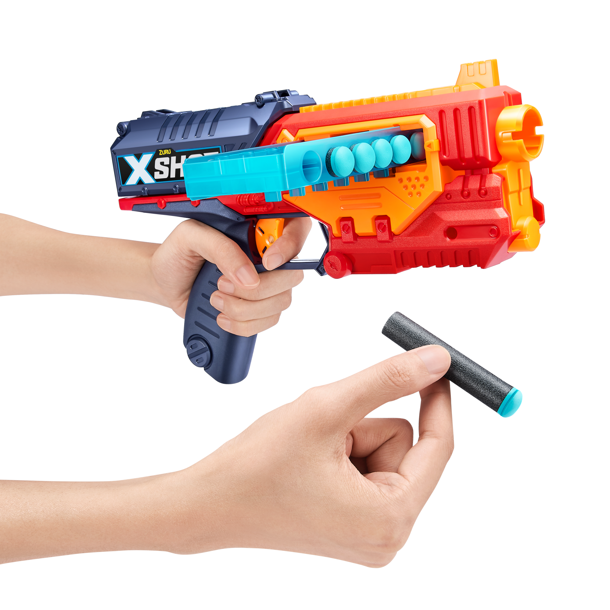 Игровой набор ZURU X-Shot EXCEL Квикслайд (бластер, 16 снарядов)