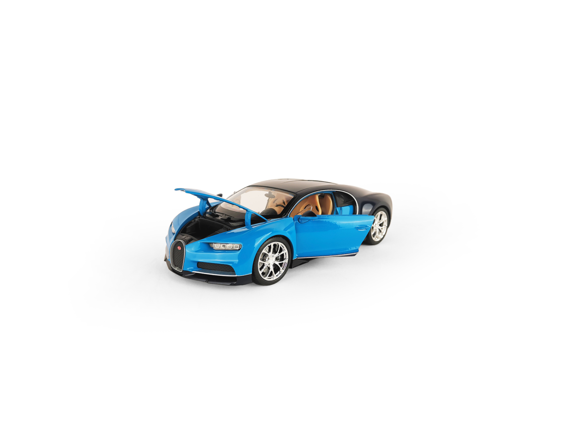 Машинка WELLY 1:24 Bugatti Chiron, синий
