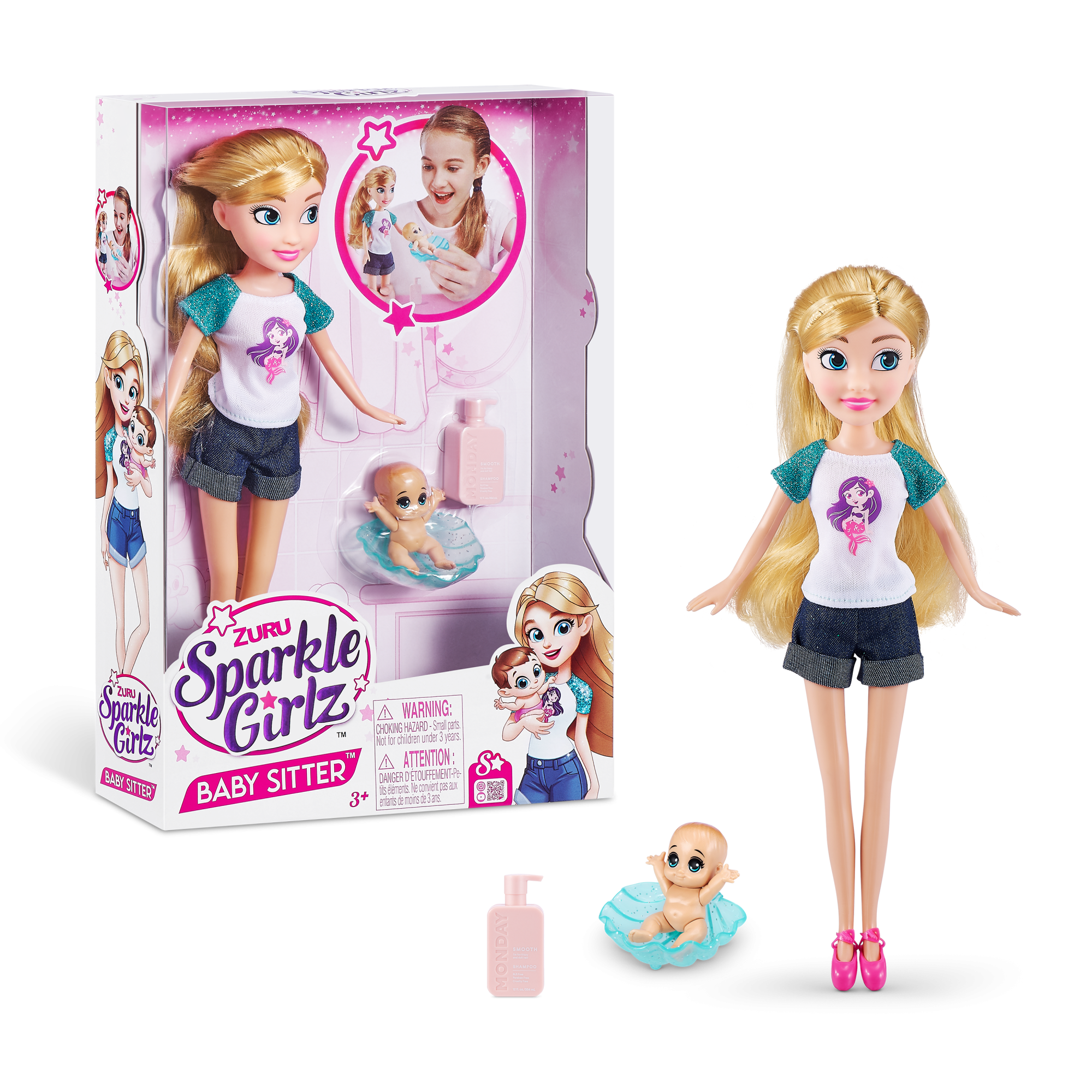 Игровой набор ZURU Sparkle Girlz "Няня" Игровой набор ZURU Sparkle Girlz "Няня"