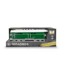 Игрушка-тепловоз KID ROCKS, масштаб 1:16,со звуком и светом, инерц. механизм