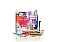 Набор фломастеров-хамелеонов «Blendy pens» (20 шт.) c трафаретами и аэрографом
