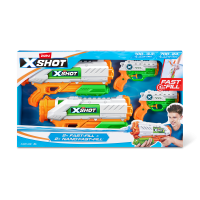 Игровой набор водный бластер ZURU X-Shot Water «Фаст Филл» - 2шт. и "Фаст Филл Нано" - 2шт