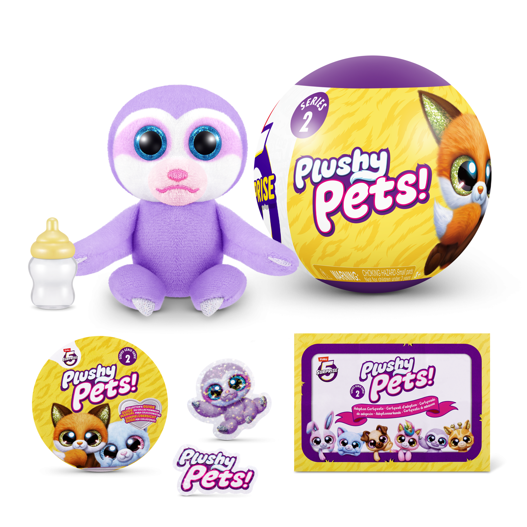 ZURU 5 Surprise "Плюшевые питомцы" S2 с акс. игрушка-сюрприз, дисплей-бокс 13шт.