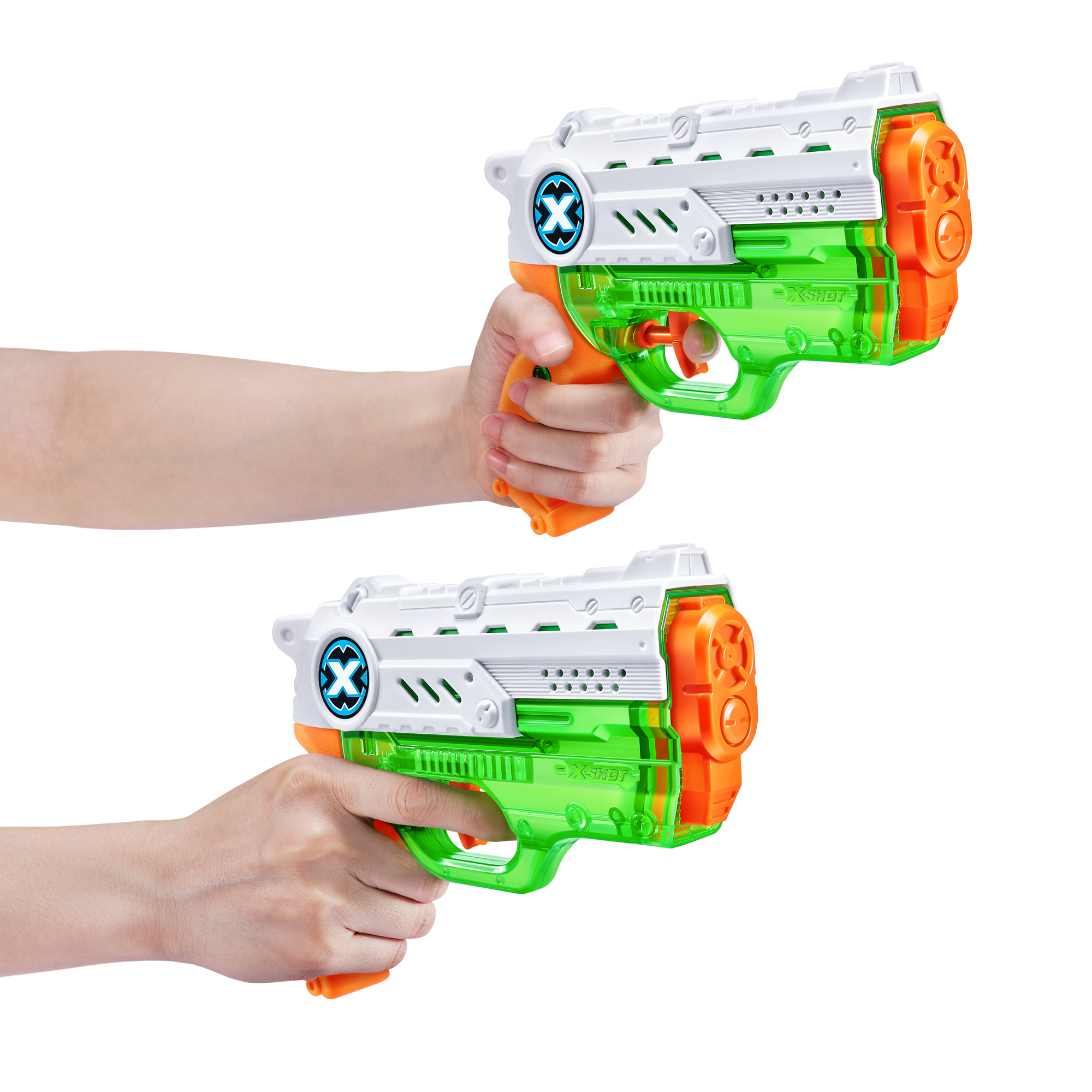 Бластер водный ZURU X-Shot Water FAST-FILL Нано ДУО (2 бластера)