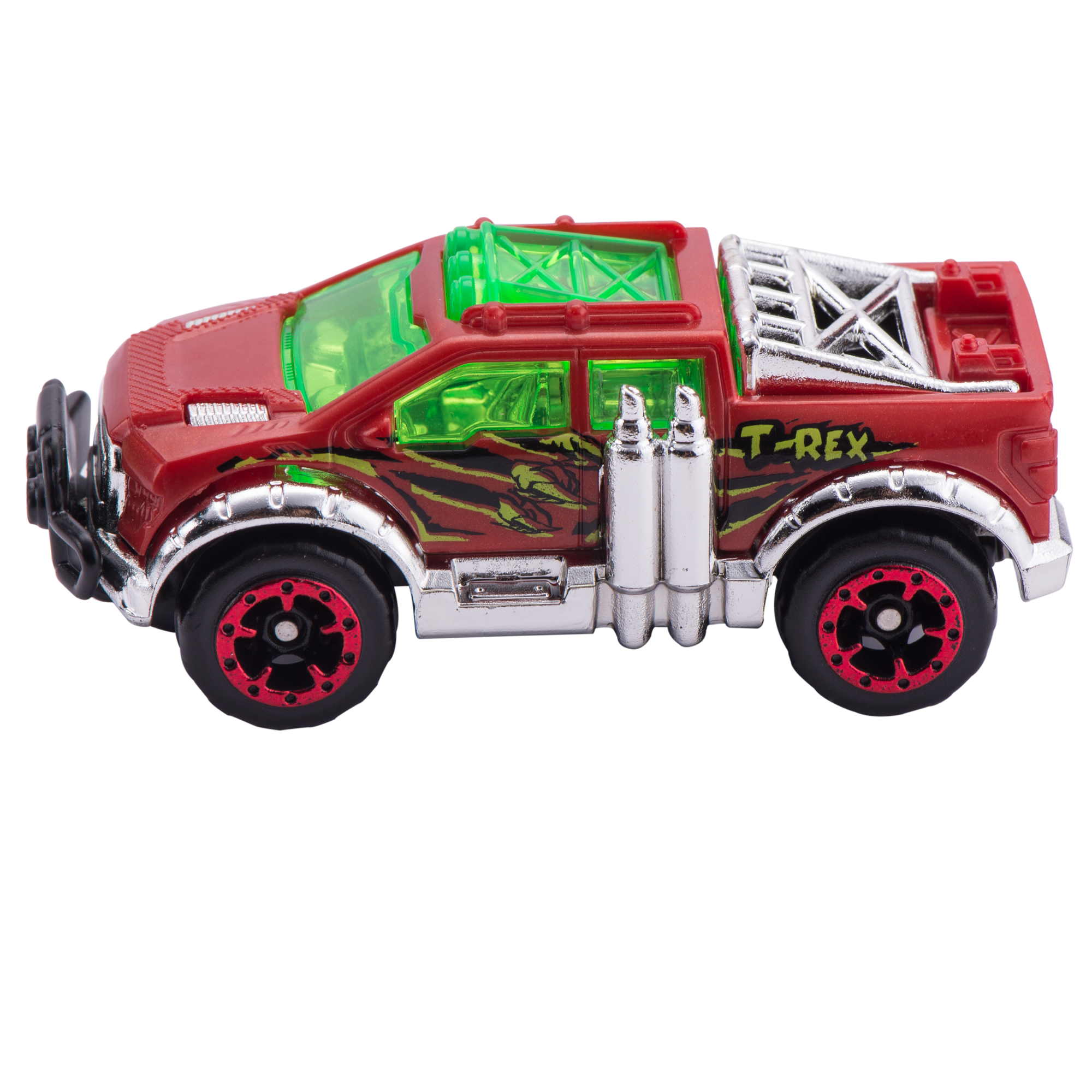 Набор ZURU Metal Machines, трек "Ти-рекс" с машинкой