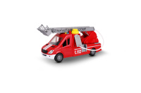 Игрушка-пожарная машина KID ROCKS, масштаб 1:16,со звуком и светом, инерц. механизм