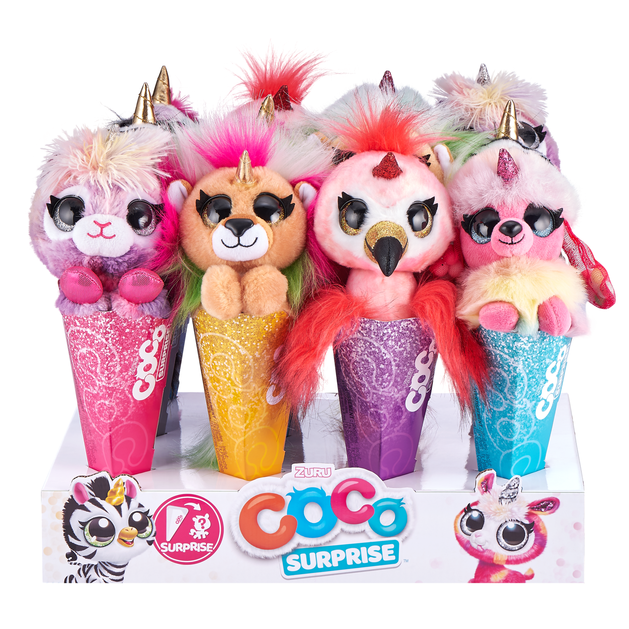Игрушка ZURU Coco Cones Фэнтази в асс., дисплей-бокс 12шт.