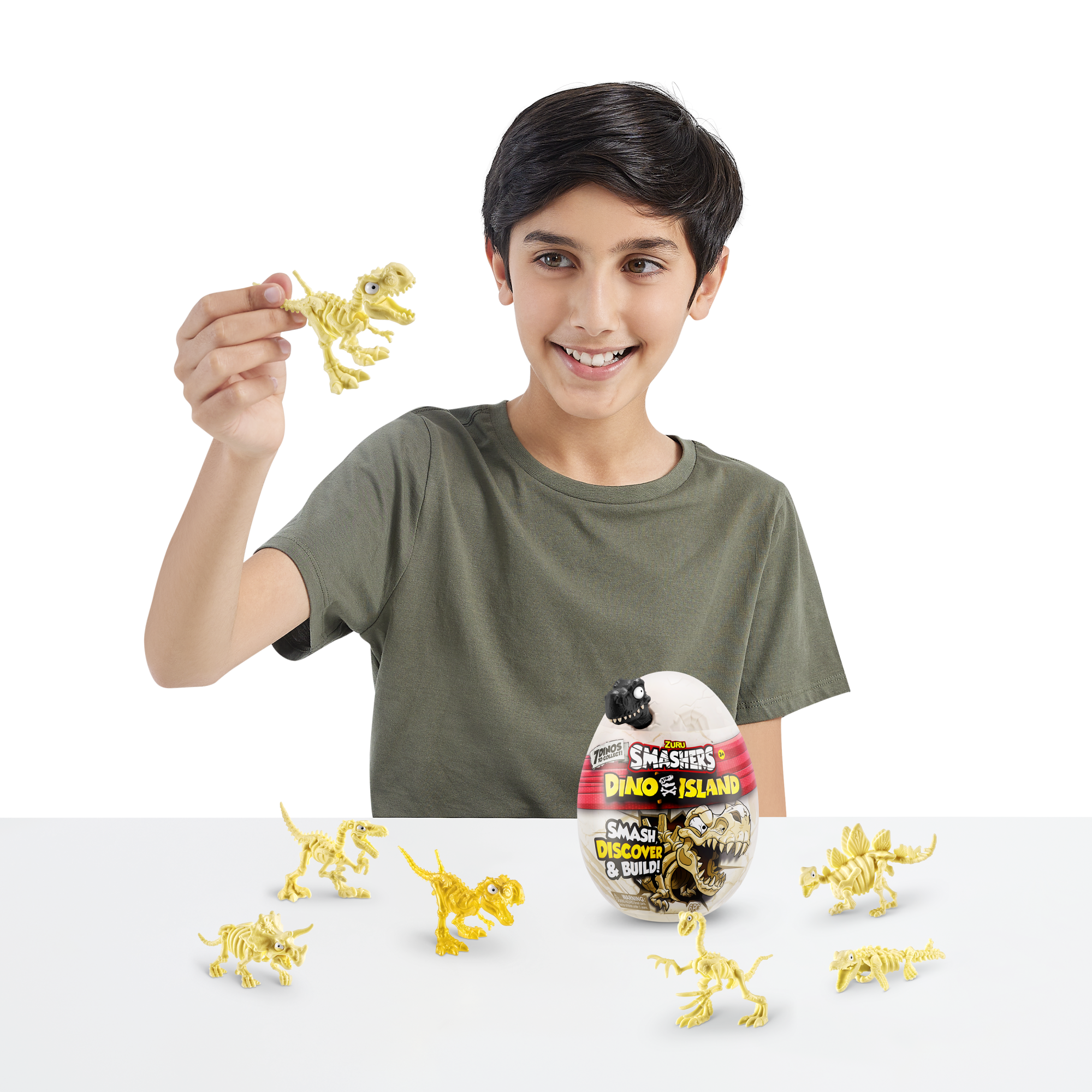 Игрушка Zuru Smashers: "Dino Island" Nano Egg, в ассортименте