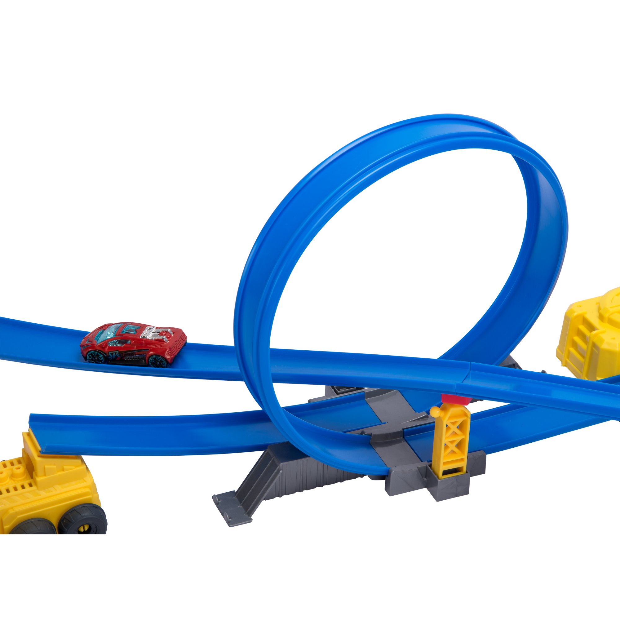 Набор ZURU Metal Machines, трек с машинкой