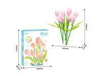 Конструктор Jaki "Букет розовых тюльпанов"