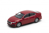 Машинка WELLY 1:38 Skoda Octavia IV, пруж. мех., цвет в асс.
