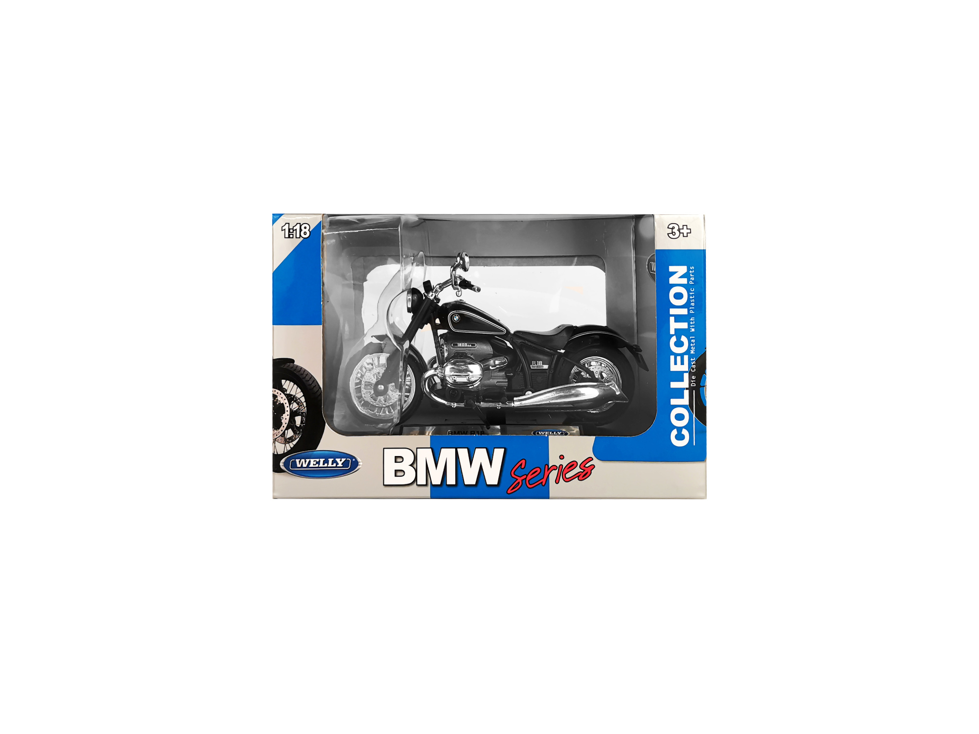 Мотоцикл WELLY 1:18 BMW R 18, черный