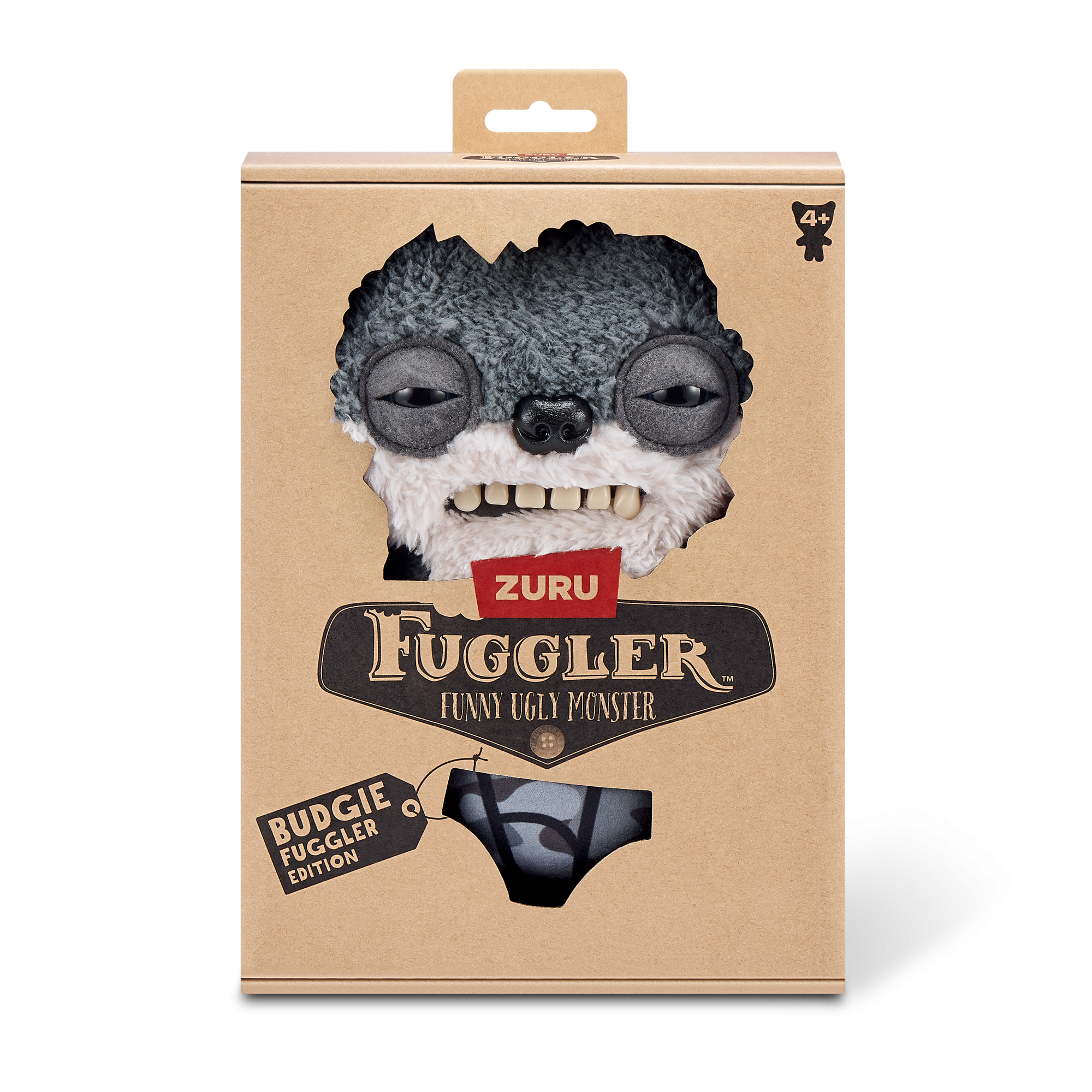 Плюшевая игрушка Zuru Fuggler BF SKETCHY SQUIRREL GREY