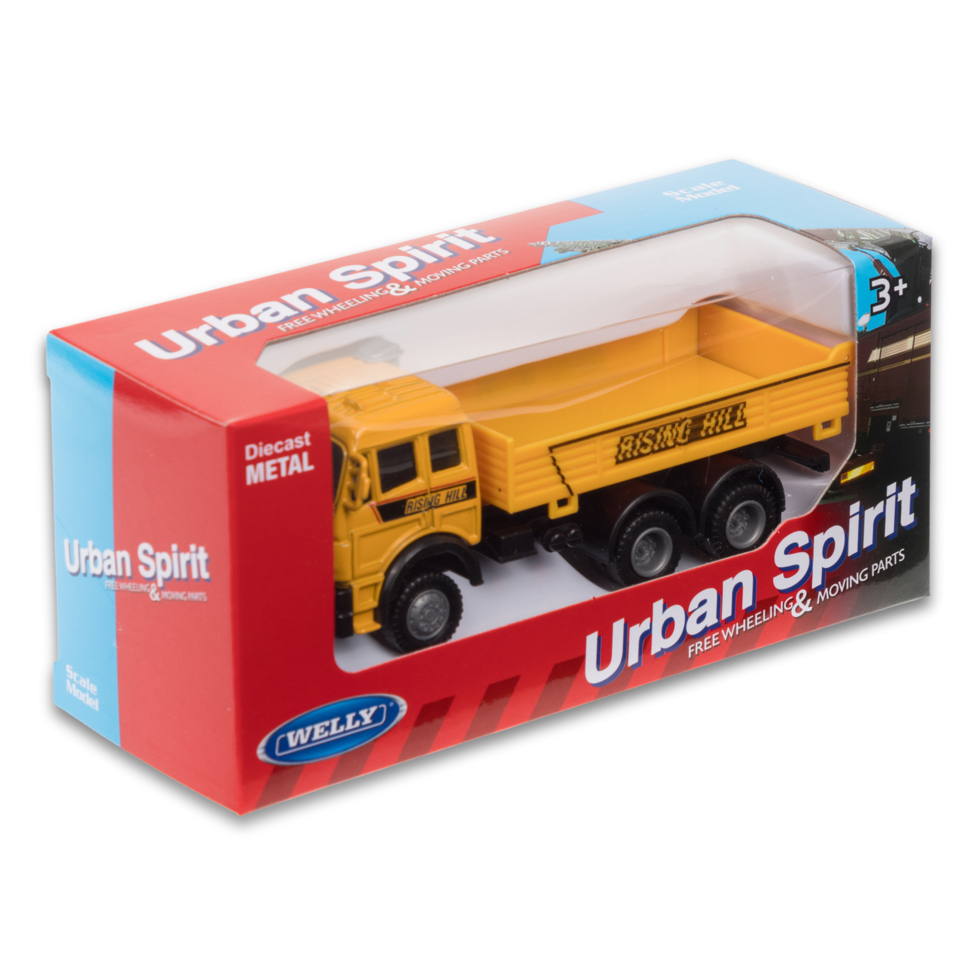 Строительная техника WELLY, 11 см, в асс., дисплей-бокс 24 шт.