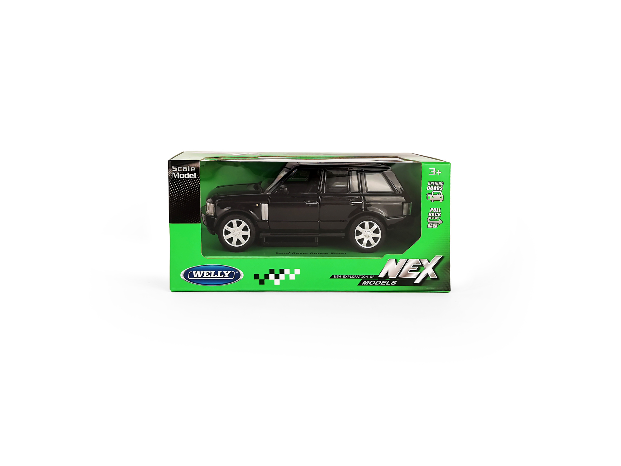 Машинка WELLY 1:33 Range Rover, пруж. мех., цв. в асс.