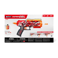 Игровой набор ZURU X-Shot HYPERGEL Стингер (бластер, 6000 снарядов-гранул, защитные очки)