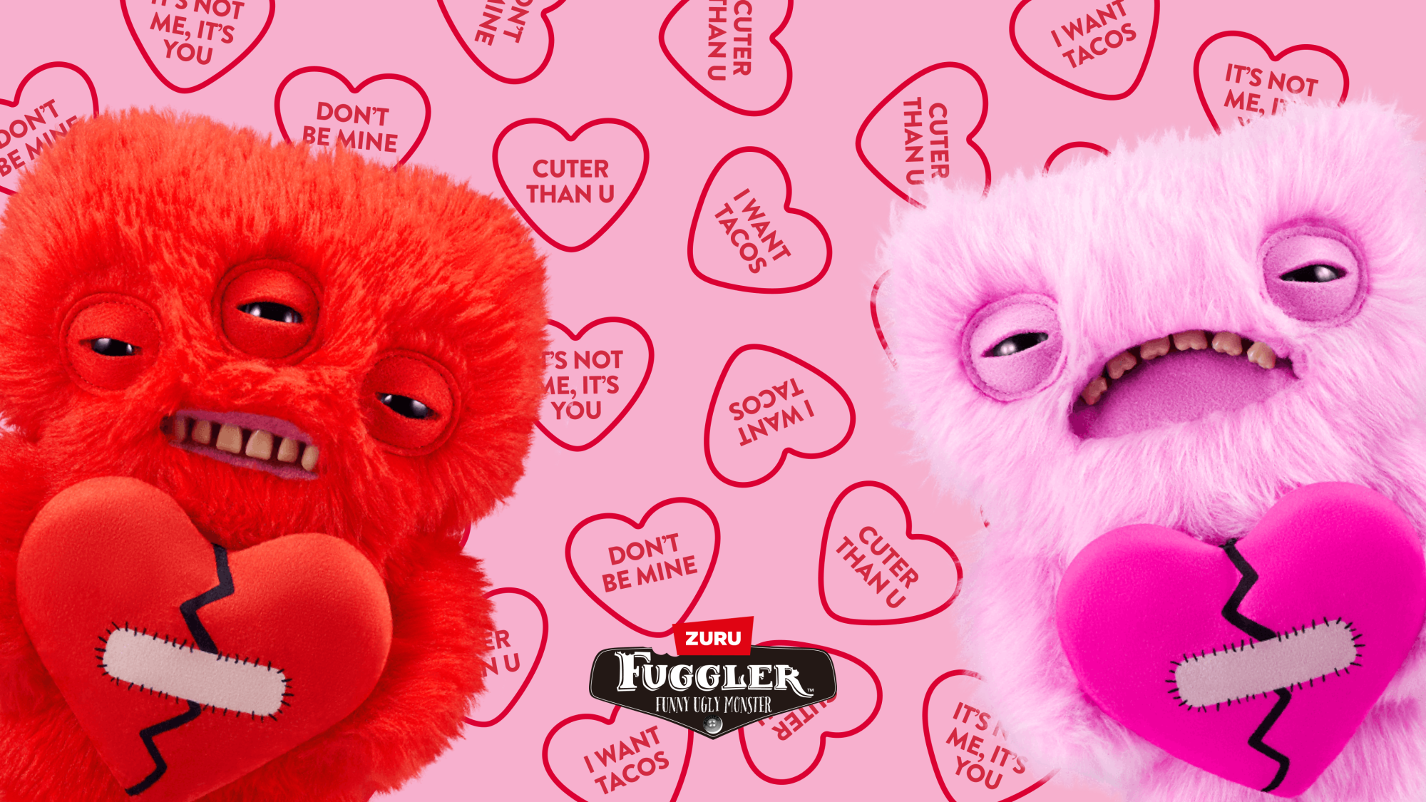 Плюшевая игрушка Zuru Fuggler Love Fugg, в асс.