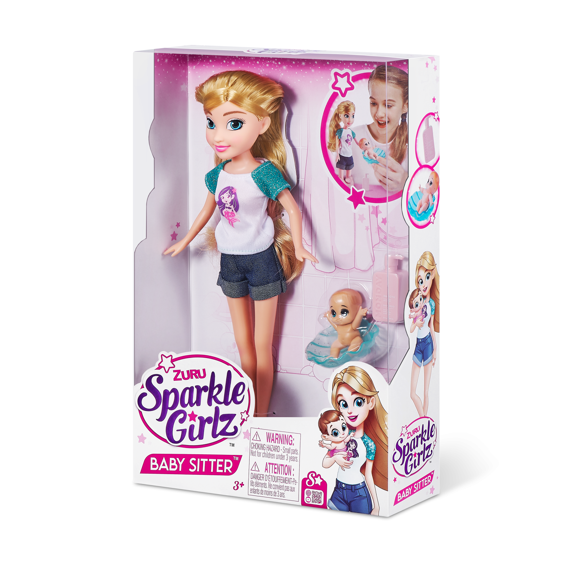 Игровой набор ZURU Sparkle Girlz "Няня" Игровой набор ZURU Sparkle Girlz "Няня"