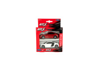 Набор WELLY 1:43, Porsche 911 Carrera S и Audi R8 Coupe, 2 шт.