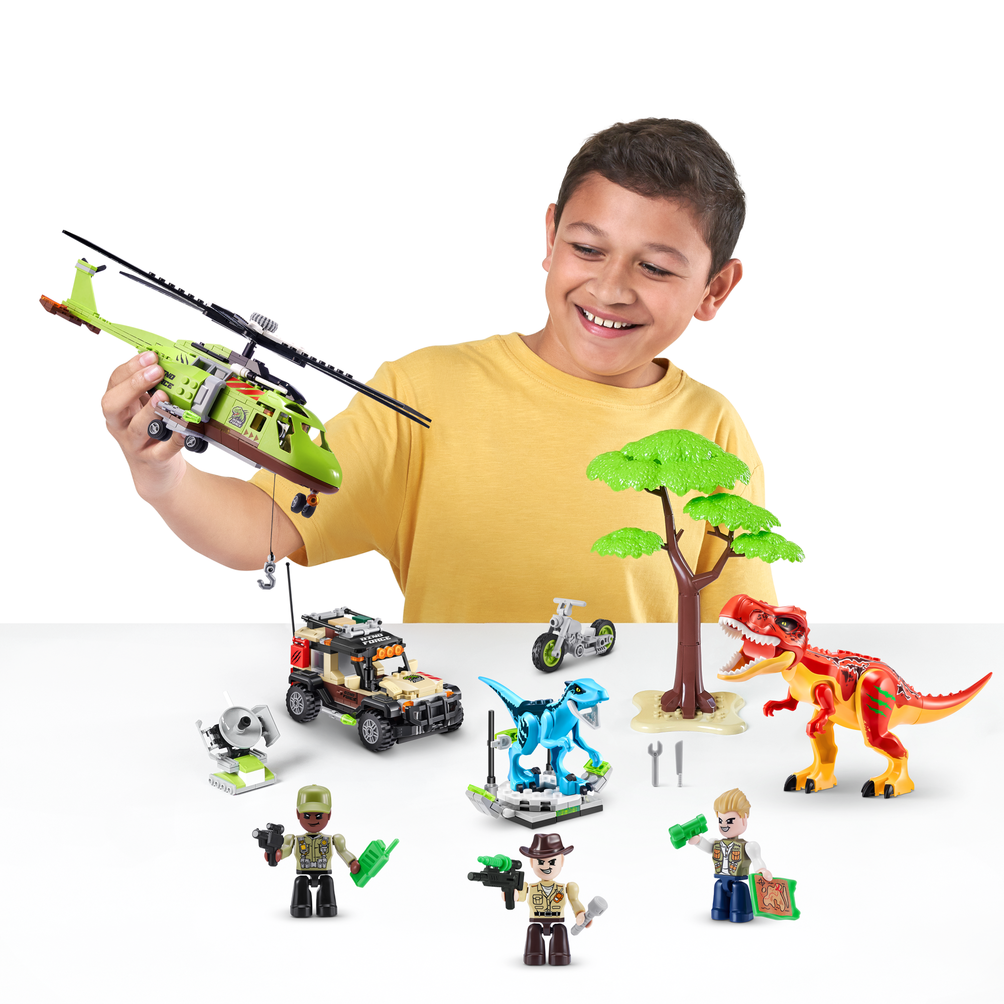 Конструктор ZURU MAX "Дино-Приключения" S1, 592 дет. Конструктор ZURU MAX "Дино-Приключения" S1, 592 дет.