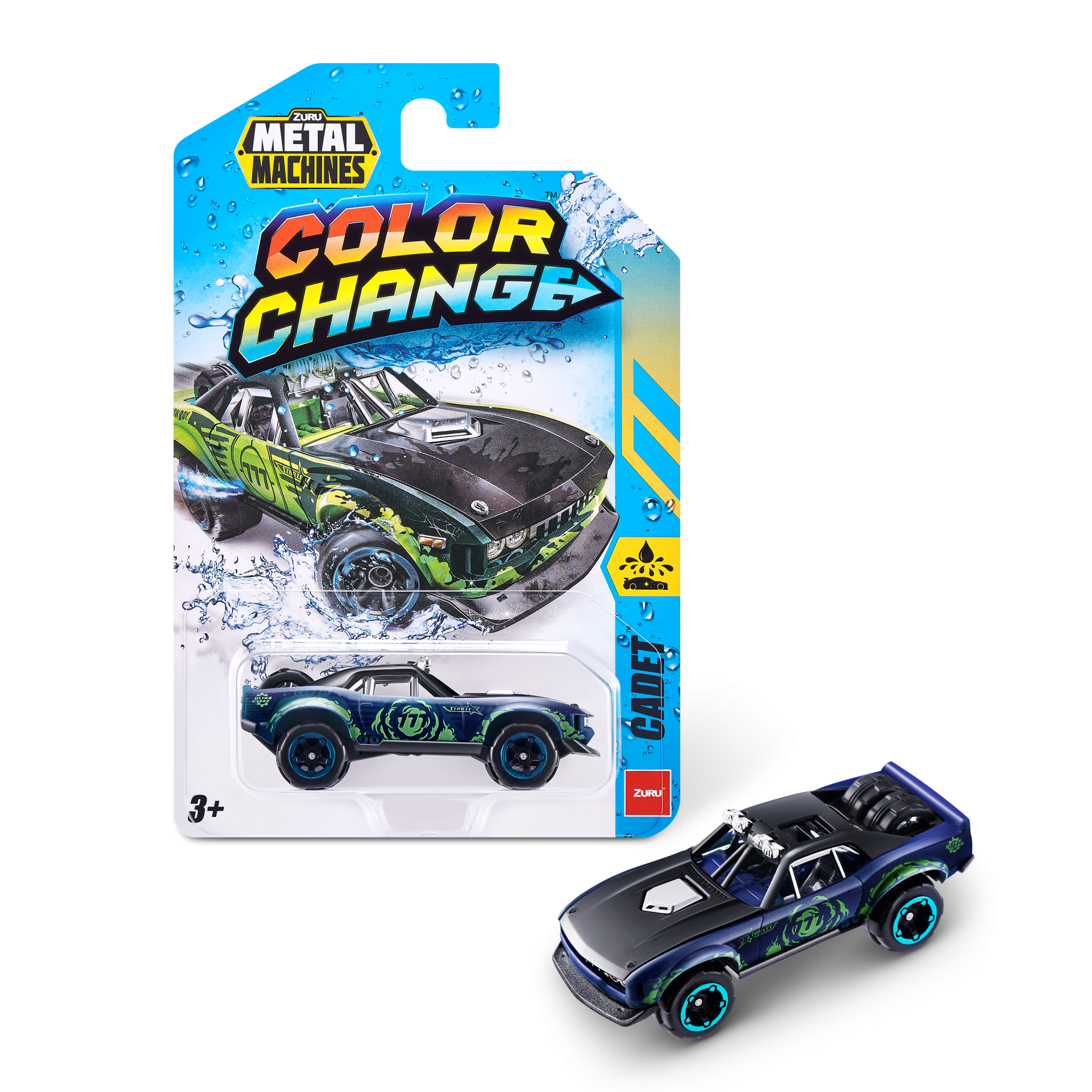 Машинка ZURU Metal Machines хамелеон S1 в асс.