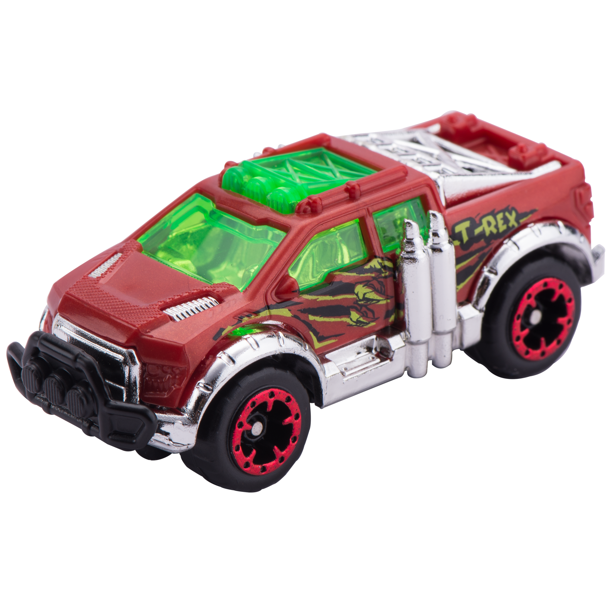 Набор ZURU Metal Machines, трек "Ти-рекс" с машинкой