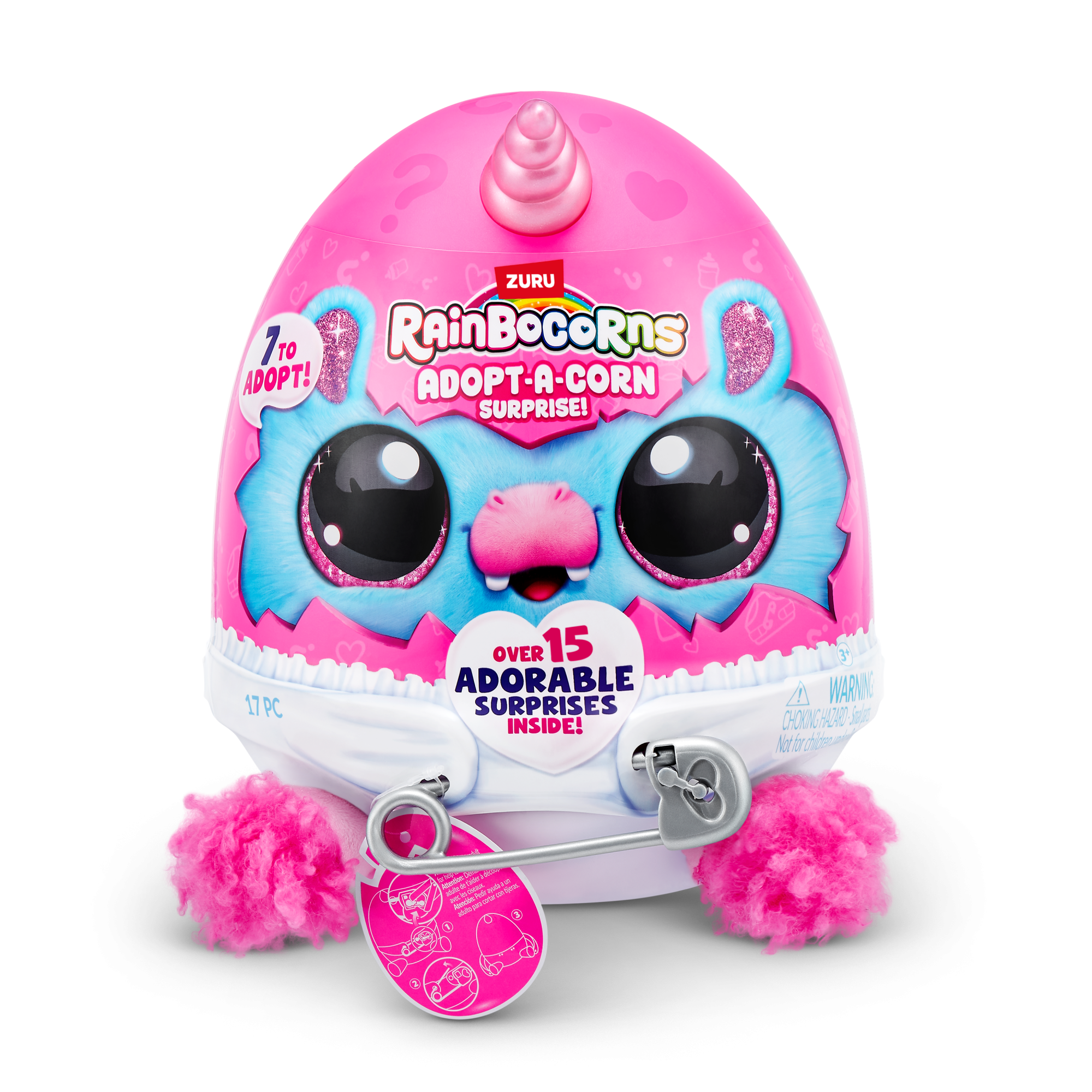 Игровой набор-сюрприз ZURU Rainbocorns Adopt-a-corn  S1 с акс. в асс., малый Игровой набор-сюрприз ZURU Rainbocorns Adopt-a-corn  S1 с акс. в асс., малый