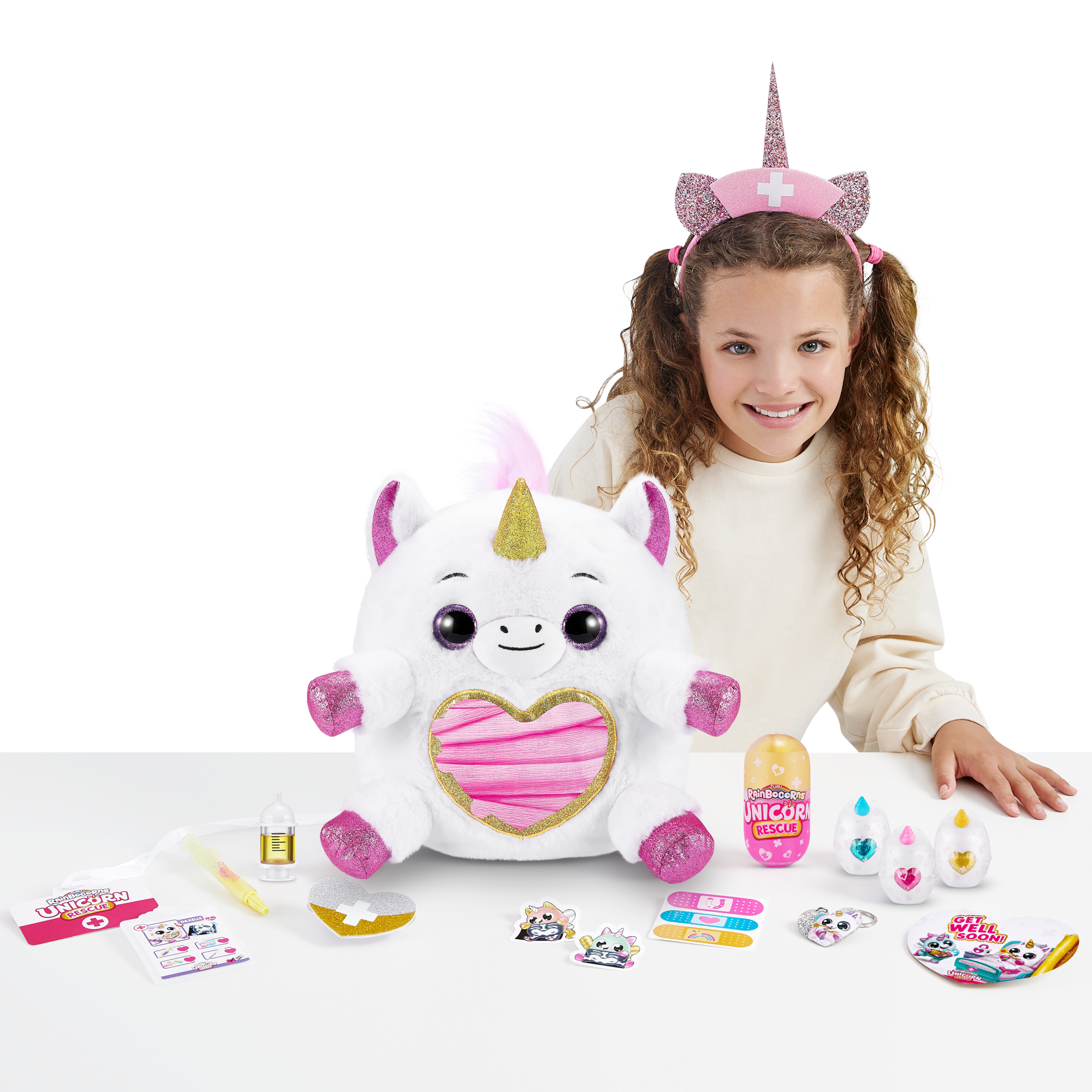 ZURU Rainbocorns Unicorn Rescue S4 с акс., игрушка-сюрприз