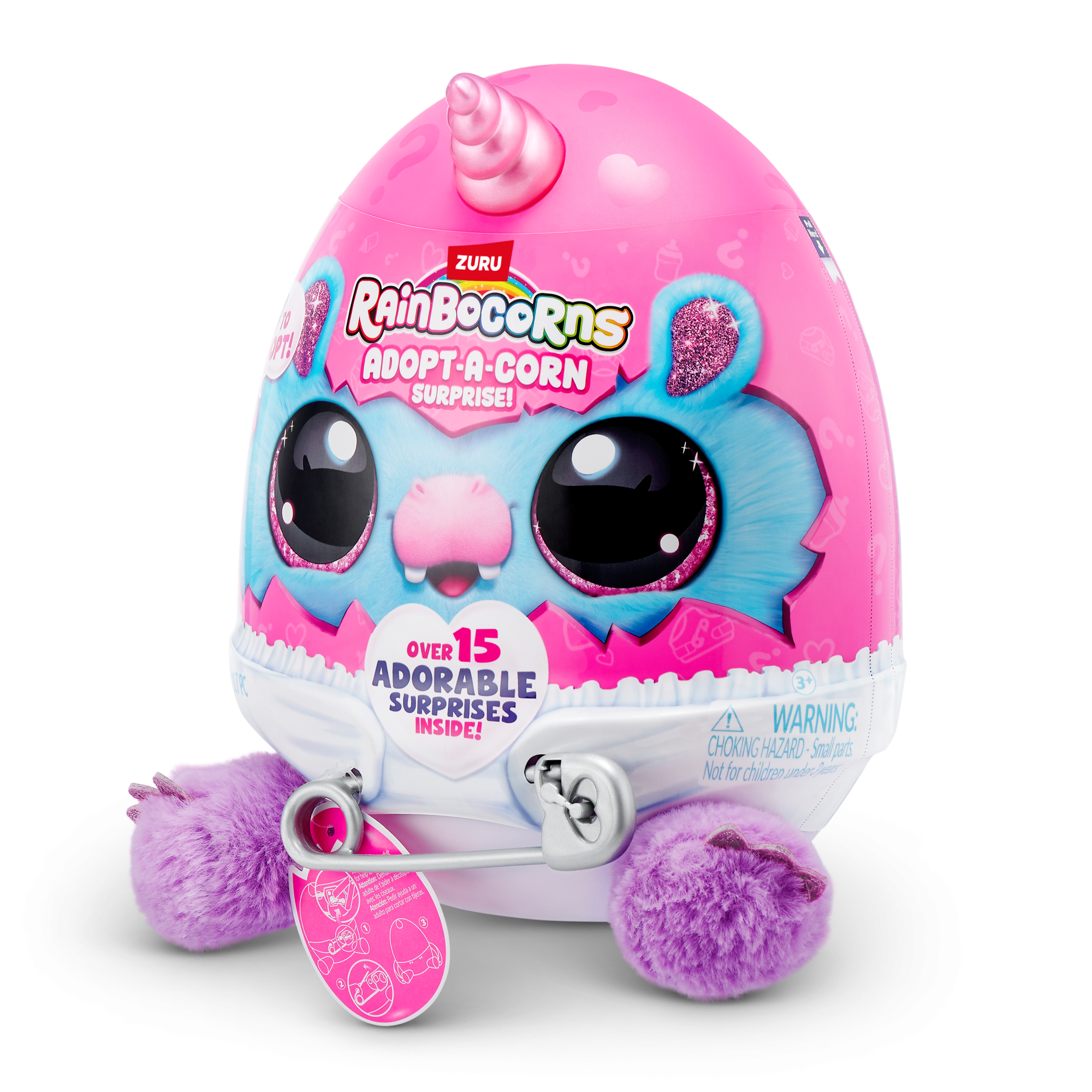 Игровой набор-сюрприз ZURU Rainbocorns Adopt-a-corn  S1 с акс. в асс., малый Игровой набор-сюрприз ZURU Rainbocorns Adopt-a-corn  S1 с акс. в асс., малый