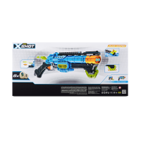 Игровой набор ZURU X-Shot DINO ATTACK Кло Хантер (бластер, 6 мишеней, 24 снаряда)