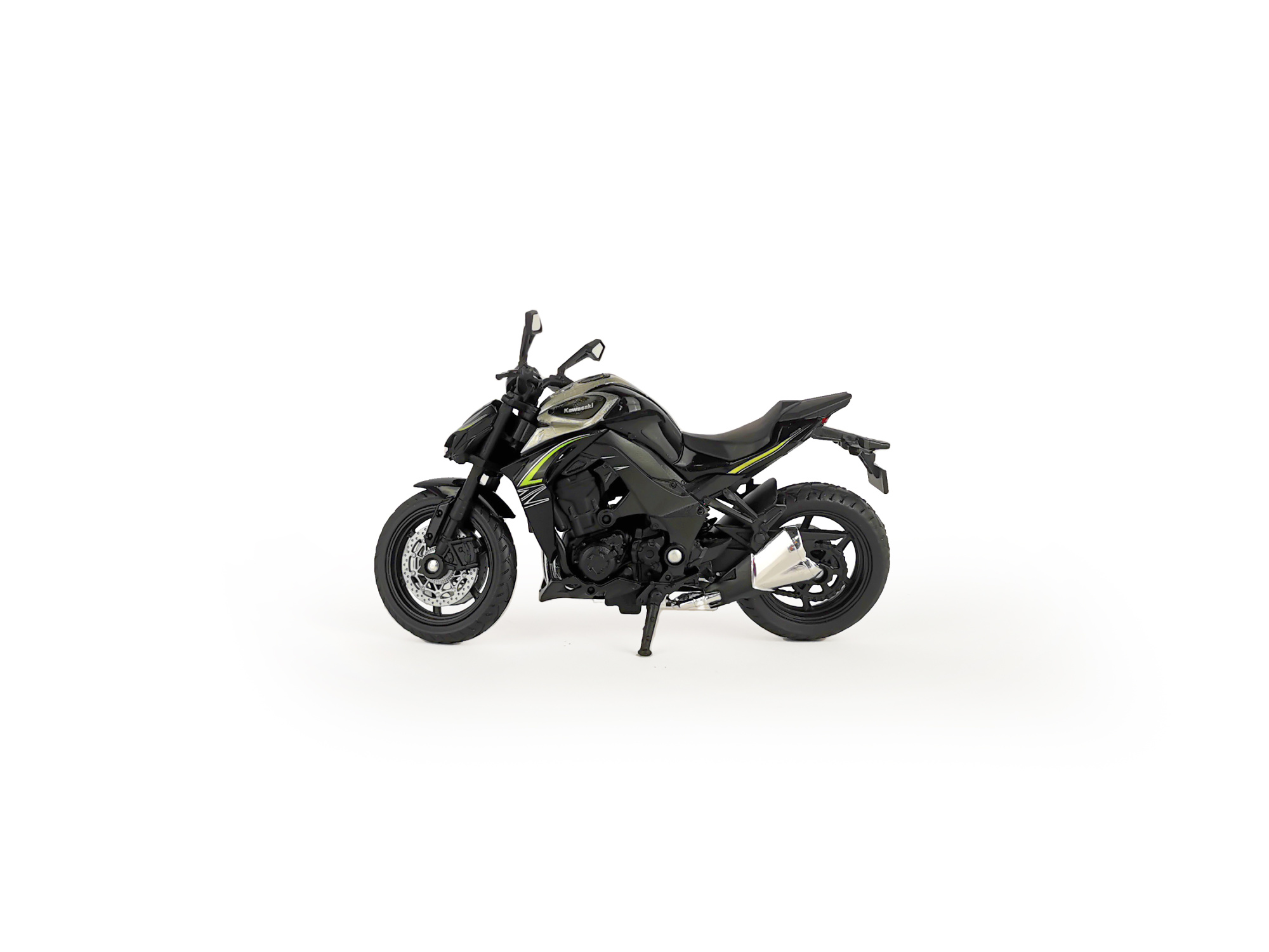 Мотоцикл WELLY 1:18 Kawasaki Z1000 R 2017, черный