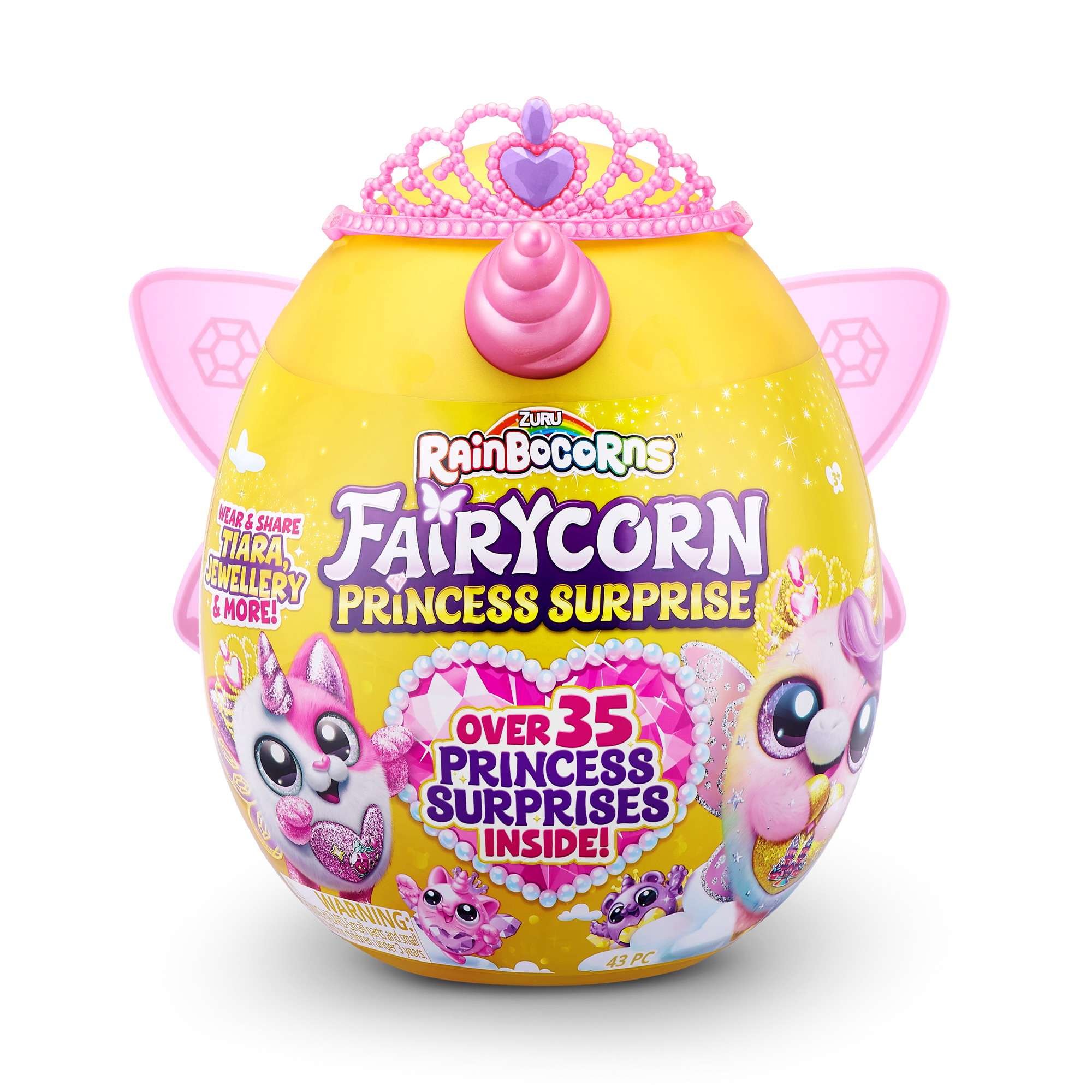 Игровой набор-сюрприз ZURU Rainbocorns Fairycorn Princess S6 с акс. в асс.