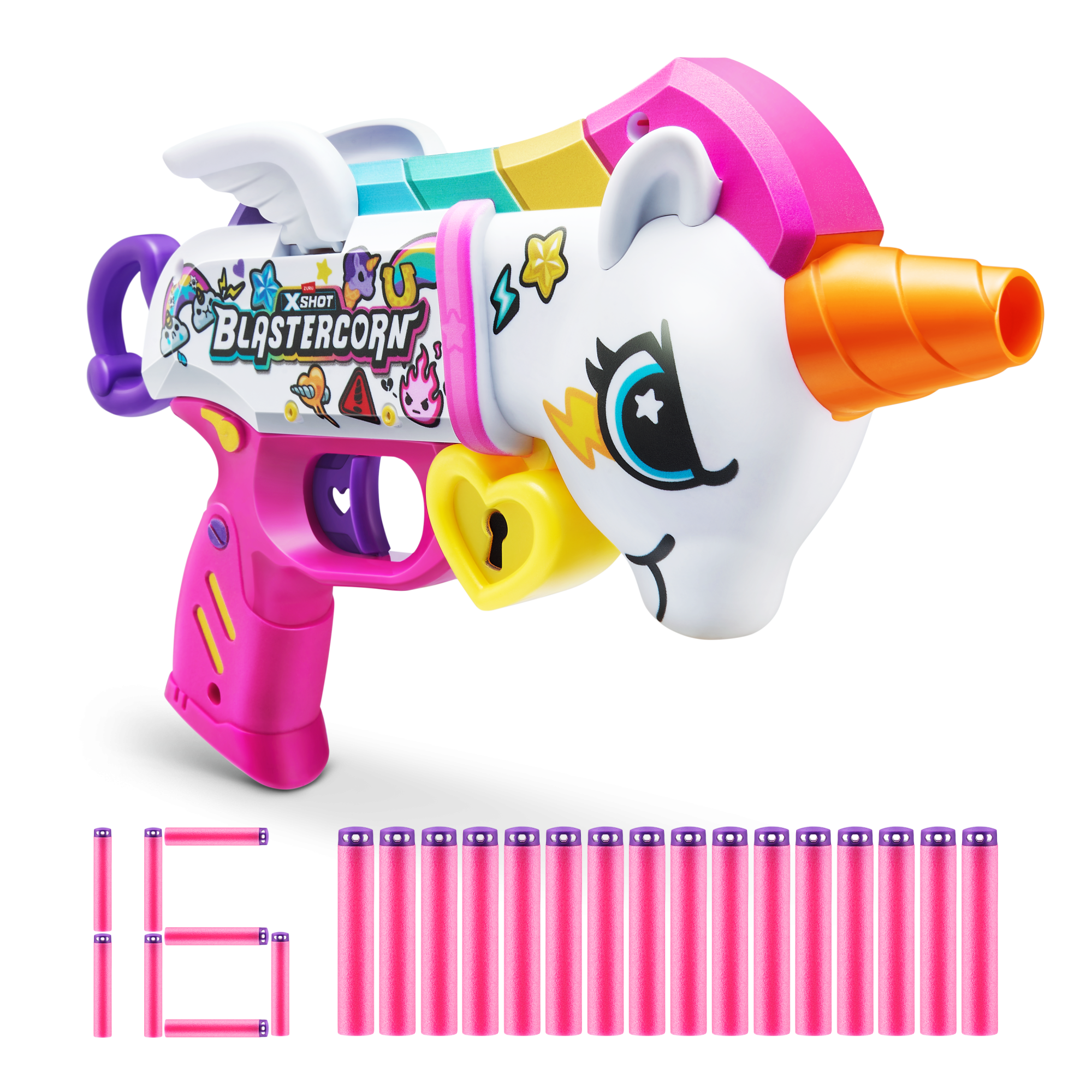 Игровой набор ZURU X-Shot Blastercorn 16 снарядов