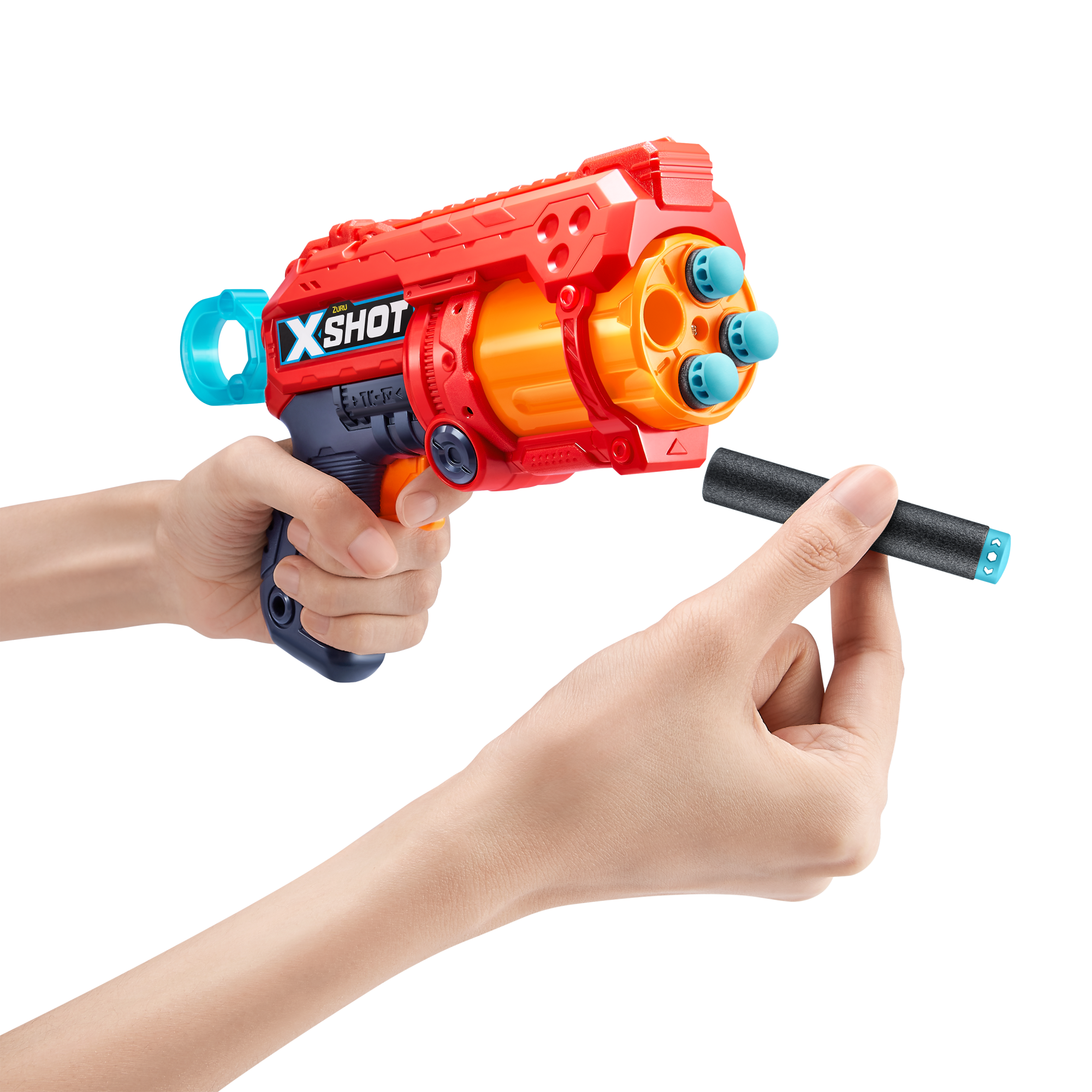 Игровой набор ZURU X-Shot EXCEL Фьюри ДУО (2 бластера, 3 мишени, 16 снарядов)