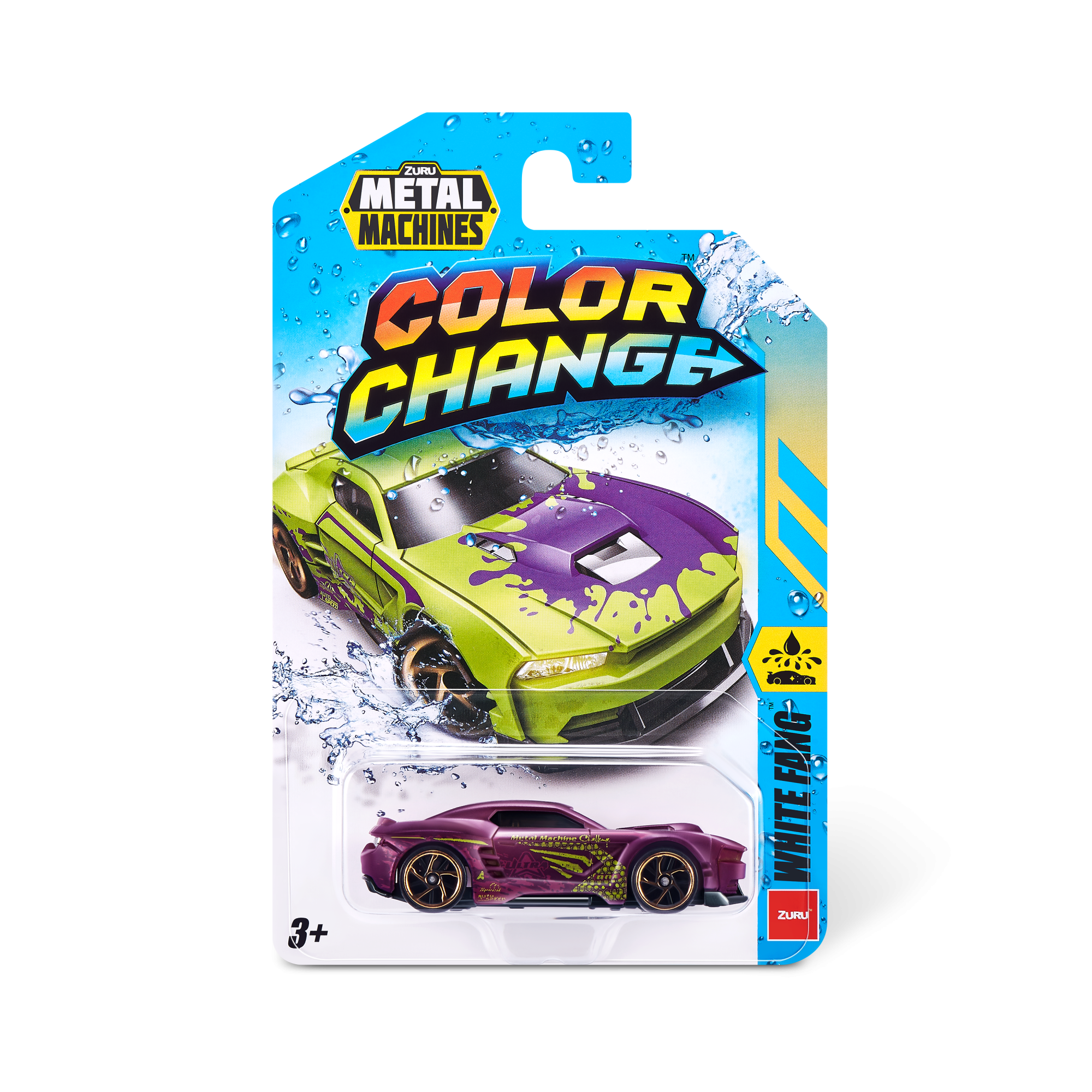 Машинка ZURU Metal Machines хамелеон S1 в асс.