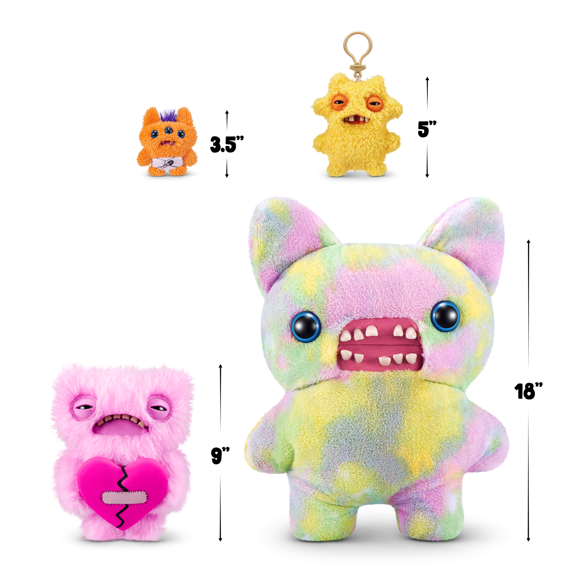 Плюшевая игрушка Zuru Fuggler Love Fugg - Refres-PINK